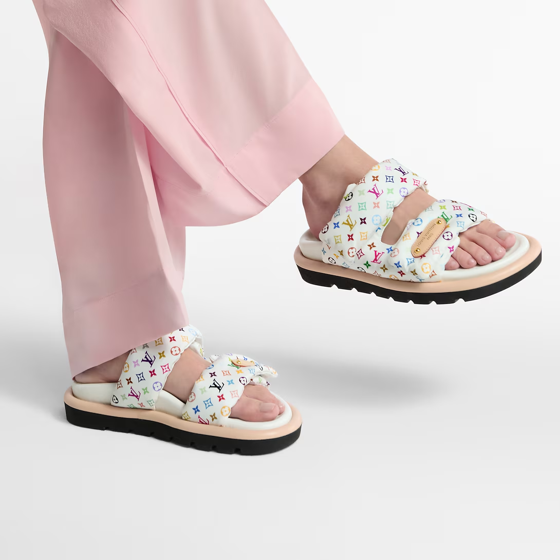 Louis Vuitton Pool Pillow Flat Comfort Mule x TM White - product image 5