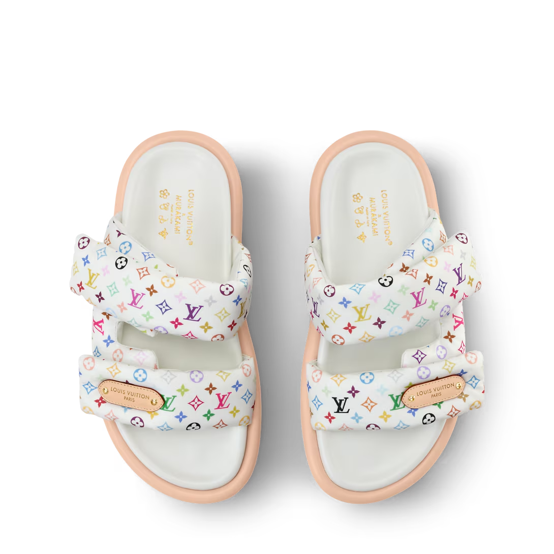 Louis Vuitton Pool Pillow Flat Comfort Mule x TM White - product image 3