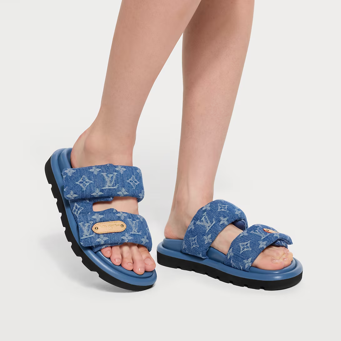 Louis Vuitton Pool Pillow Comfort Mule Blue Denim - product image 4