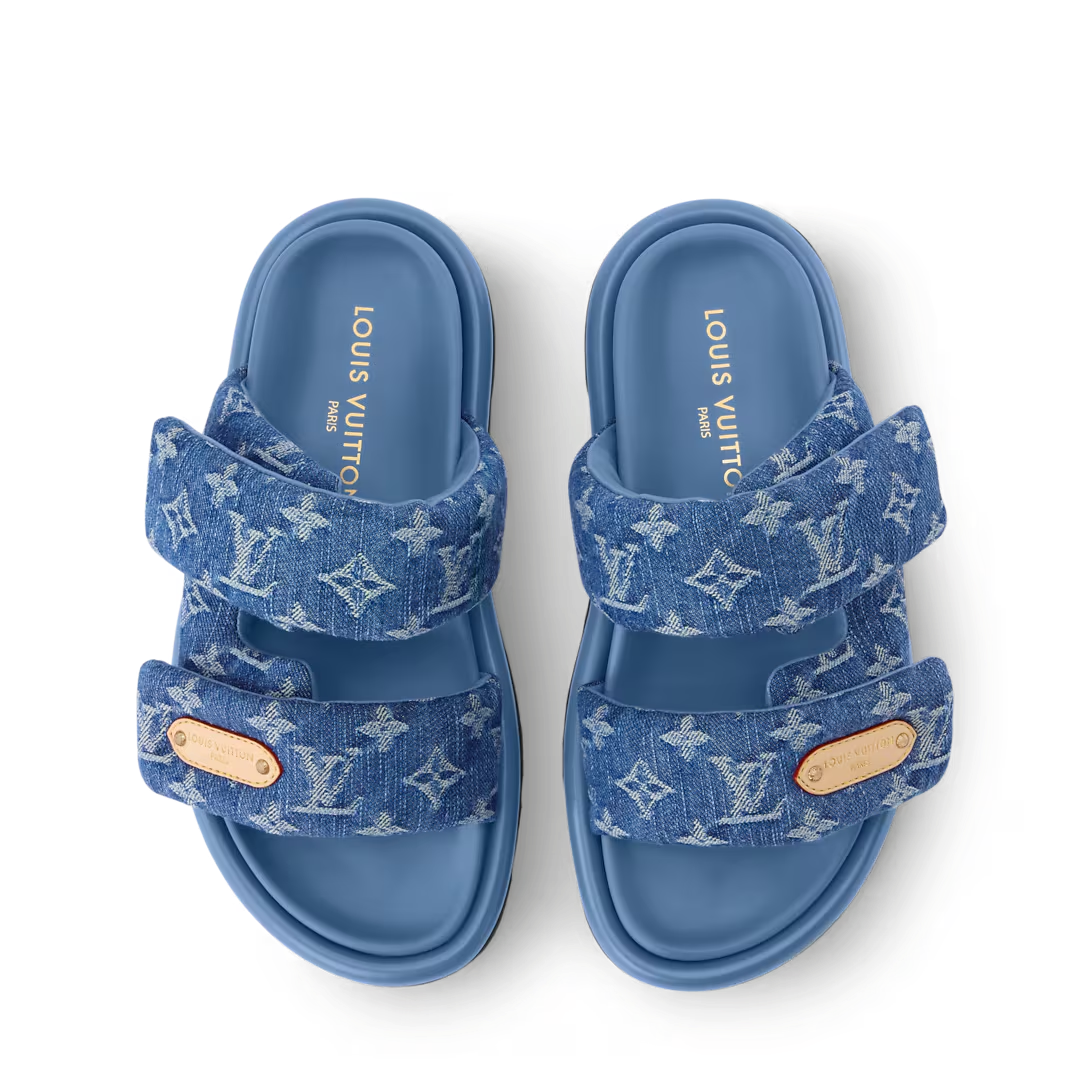 Louis Vuitton Pool Pillow Comfort Mule Blue Denim - product image 3