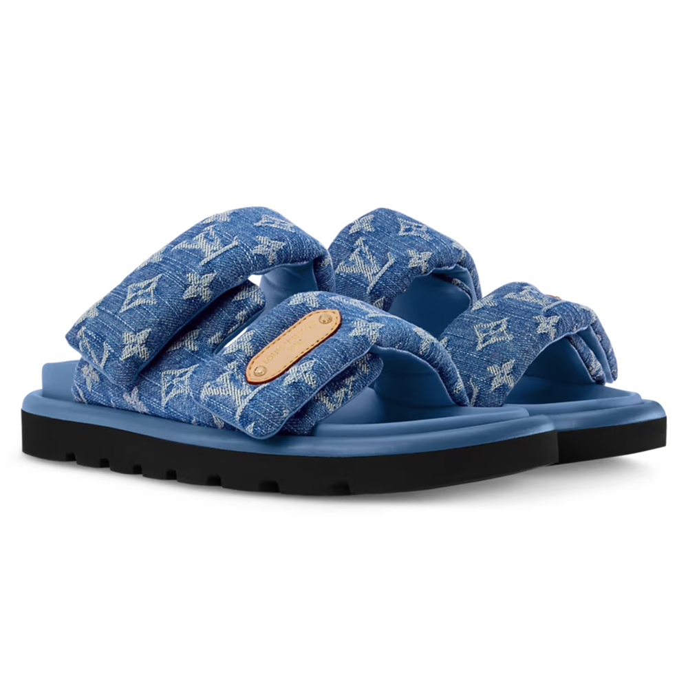 Louis Vuitton Pool Pillow Comfort Mule Blue Denim - product image 2
