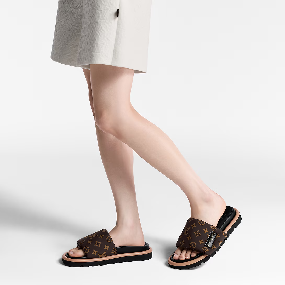 Louis Vuitton Pool Pillow Flat Comfort Mule Cocoa Brown - product image 6