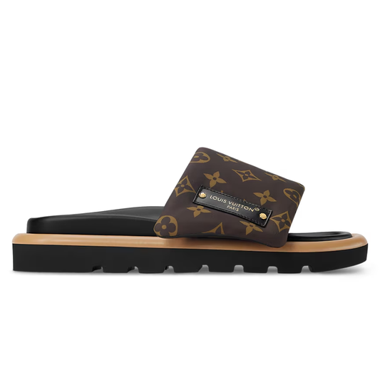 Louis Vuitton Pool Pillow Flat Comfort Mule Cocoa Brown - product image 1