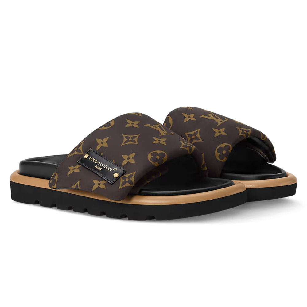 Louis Vuitton Pool Pillow Flat Comfort Mule Cocoa Brown - product image 2