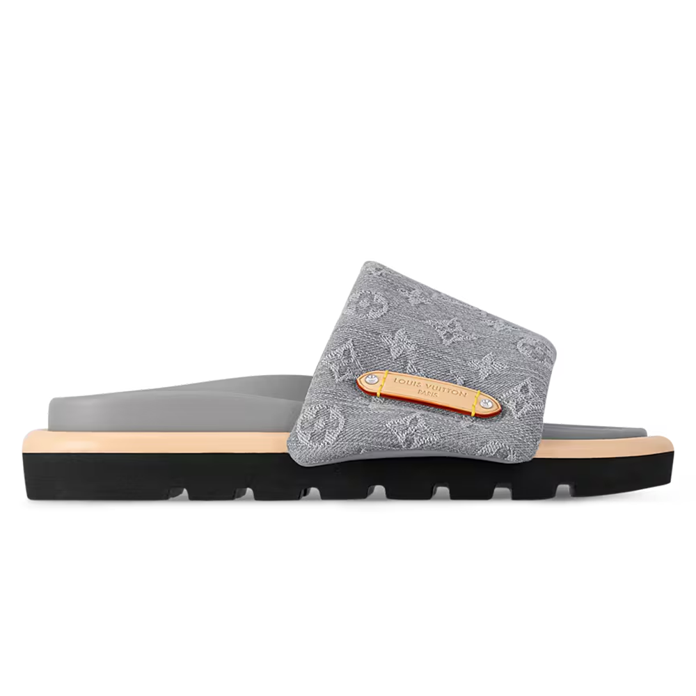 Louis Vuitton Pool Pillow Flat Comfort Mule Grey - product image 1