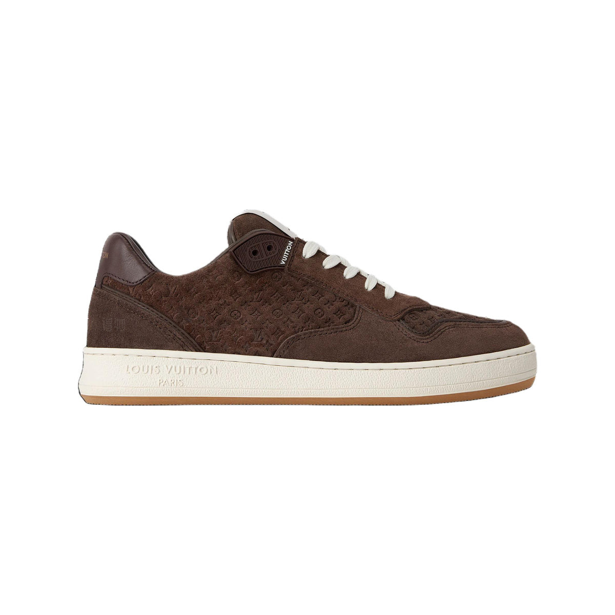 Louis Vuitton Stadium Leather Sneakers – Low-Top Lace-Up Silhouette – Chestnut Brown - view 2